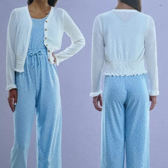 trixxi girl 2 piece jumpsuit Set Jumpsuit & Cardigan Size XS - (5/6) - Picture 2 of 4